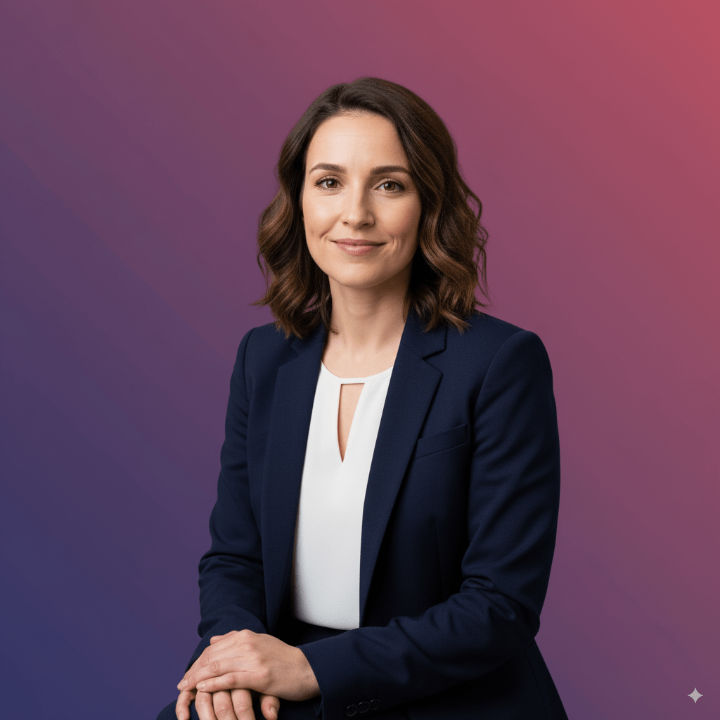 Example of an AI-generated professional headshot