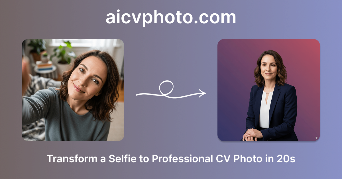 AI CV Photo – Get a Professional CV Photo in 20 Seconds